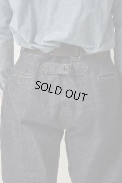 画像5: BELAFOTE/RT HIBACK TROUSERS BUCKLE BACK  DENIM INDIGO