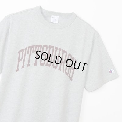 画像2: CHAMPION/PRINT SHORT  SLEEVE T PITTSBURGH  OX.GRAY