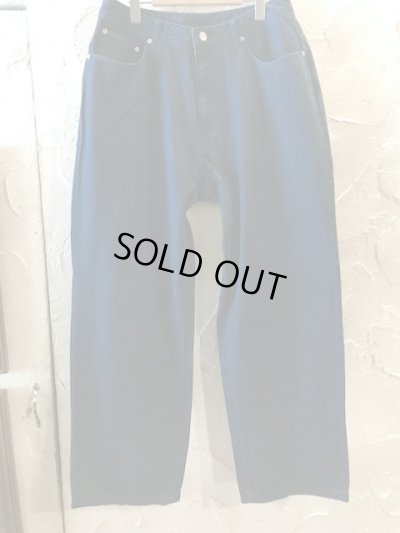 画像1: HAL HAM/DENIM BAGGY PANTS  INDIGO