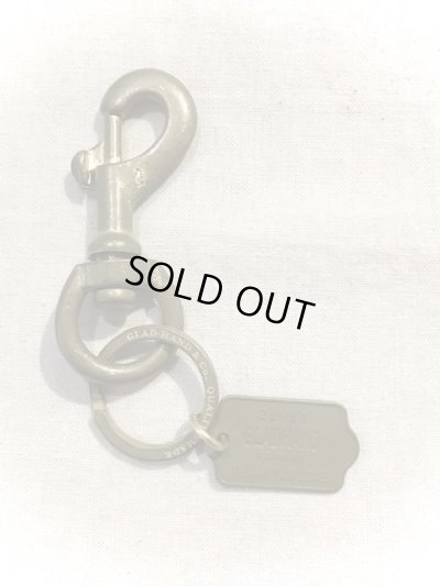 画像1: GLAD HAND(グラッドハンド)/SWIVEL SNAP KEY HOLDER  BRASS