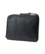 FTC/LUXE LEATHER COMPACT WALLET  BLACK