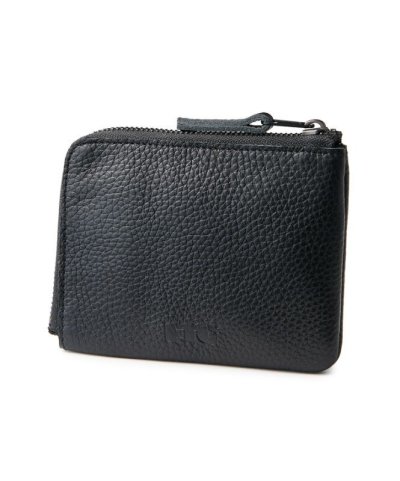 画像1: FTC/LUXE LEATHER COMPACT WALLET  BLACK