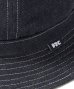 画像2: FTC/DENIM BELL HAT  BLACK (2)