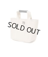 ROTTWEILER/CANVAS TOTE BAG SMALL  WHITE