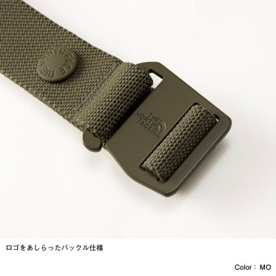 画像2: THE NORTH FACE/TECH WEAVING BELT BLACK