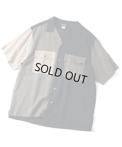 画像2: (再入荷）GYMMASTER/LINENxRAYON  SHIRT  BLACK CRZ