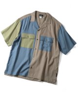 (再入荷）GYMMASTER/LINENxRAYON  SHIRT  BEIGE CRZ