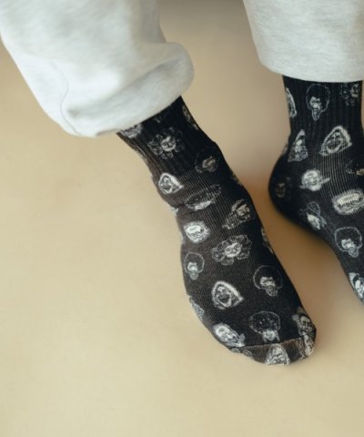 画像2: GYMMASTER/HAPPY PAINT CREW SOX   NEW SMILE