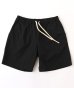 画像1: GYMMASTER/COMFY NYLON SHORTS  BLACK (1)