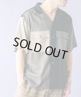 (再入荷）GYMMASTER/LINENxRAYON  SHIRT  BLACK CRZ