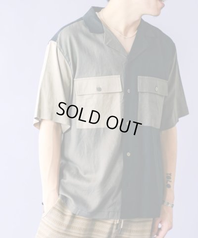 画像2: GYMMASTER/LINENxRAYON  SHIRT  OLIVE