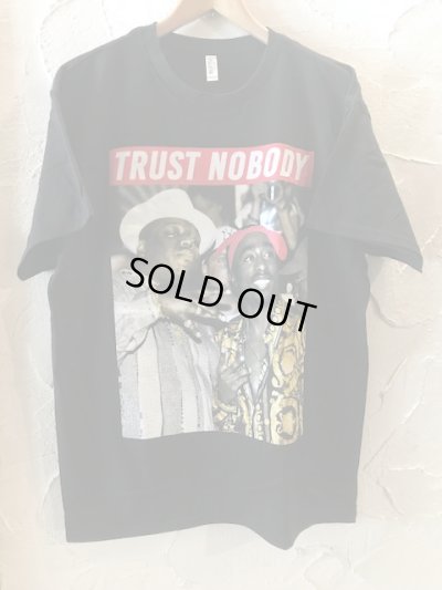 画像1: THREADE ON DEMAND/TRUST NOBODY S/S T  BLACK