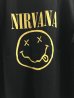 画像3: (再入荷) ROCK OFF/NIRVANA FLOWER S/S T  BLACK (3)