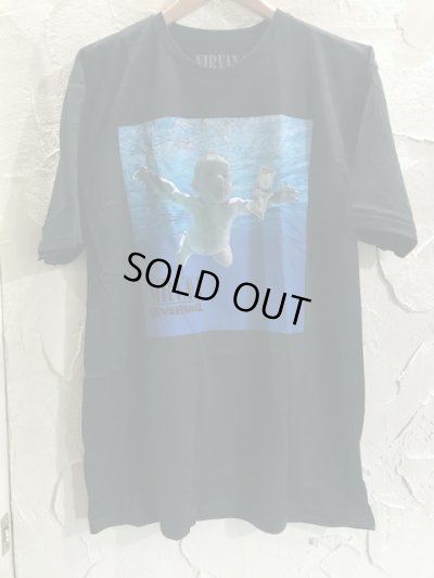 画像1: (再入荷) ROCK OFF/NIRVANA NEVERMIND S/S T  BLACK