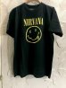 画像1: (再入荷) ROCK OFF/NIRVANA FLOWER S/S T  BLACK (1)