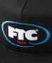 画像2: (店頭在庫) FTC/SPIN MESH BACK 5PANEL  BLACK (2)