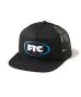 画像1: (店頭在庫) FTC/SPIN MESH BACK 5PANEL  BLACK (1)