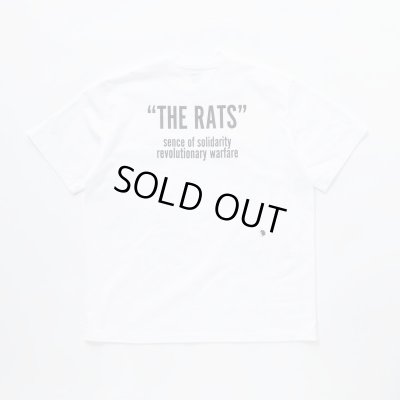 画像1: (店頭在庫分）RATS/MAD GARMENT T  WHITE