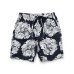 画像1: RATS/ZIP COTTON SHORTS PRINT  BLACK (1)