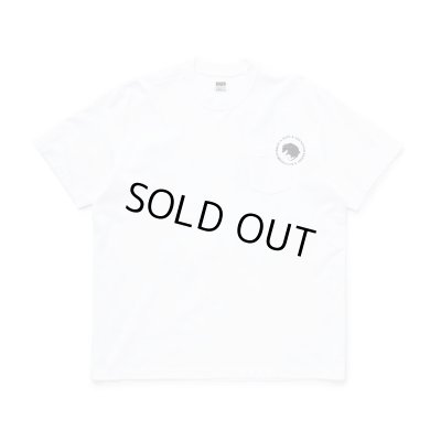 画像1: (店頭在庫分）RATS/CIRCLE POCKET T  WHITE