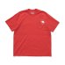 画像2: (店頭在庫分）RATS/CIRCLE POCKET T  RED (2)