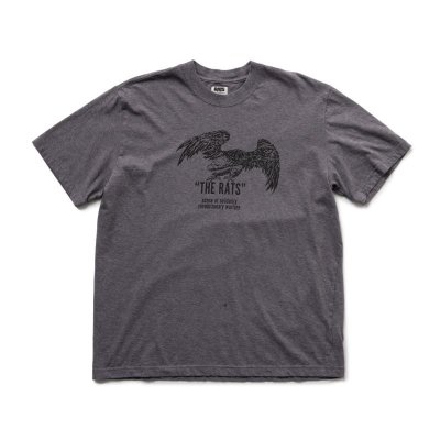 画像1: RATS/EAGLE THE RATS T  CHARCOAL