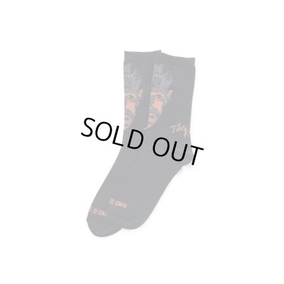 画像1: RATS/HIGH GAUGE SOCKS MONSTER  BLACK
