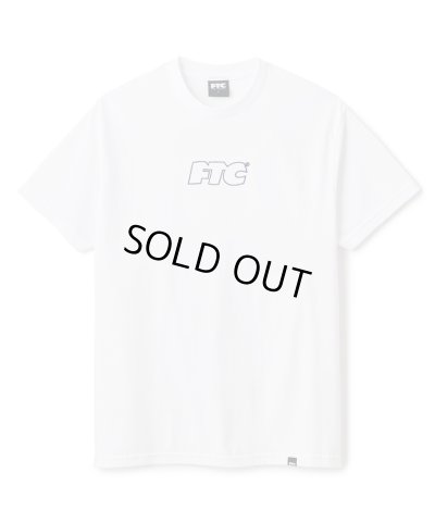 画像1: FTC/OBLIQUE LOGO T  WHITE