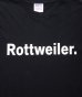 画像3: ROTTWEILER/CLASSIC LOGO T  BLACK (3)