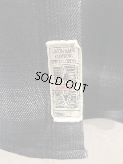 画像7: HOUSTON/OMBRE CHECK VIYELLA SHIRT  BLACK