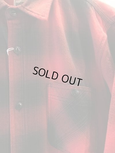 画像3: HOUSTON/OMBRE CHECK VIYELLA SHIRT  RED
