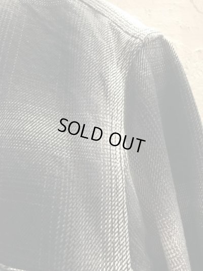 画像5: HOUSTON/OMBRE CHECK VIYELLA SHIRT  BLACK