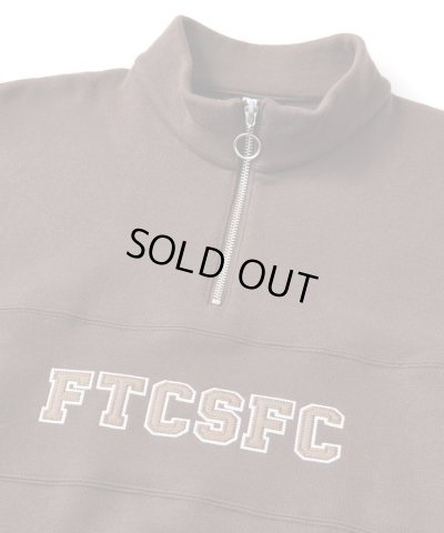 画像2: FTC/FTCSFC HALF ZIP SWEAT SHIRT  NAVY