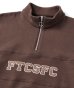 画像2: FTC/FTCSFC HALF ZIP SWEAT SHIRT  NAVY (2)