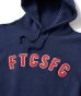 画像2: FTC/CHENILLE ARC LOGO PULLOVER HOODY  GRAY (2)