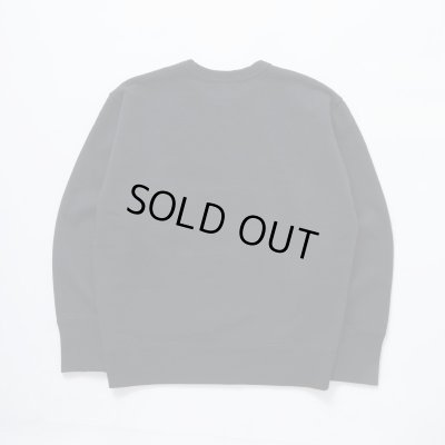画像2: RATS/LETTERD CREWNECK SWEAT  BLACK