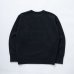 画像2: RATS/LETTERD CREWNECK SWEAT  BLACK (2)