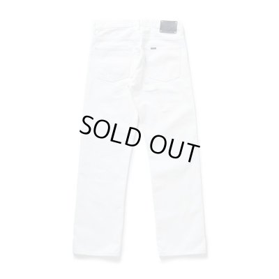 画像2: RATS/WHITE CRASH DENIM PANTS  WHITE