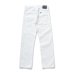 画像2: RATS/WHITE CRASH DENIM PANTS  WHITE (2)