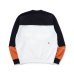 画像2: RATS/CROSS CUT CREW NECK SWEAT  NAVY (2)