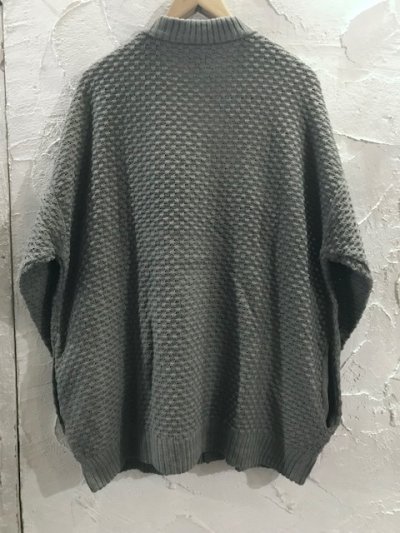 画像2: REVO/WAFFLE KNITING CARDIGAN  GRAY