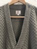 画像3: REVO/WAFFLE KNITING CARDIGAN  GRAY (3)