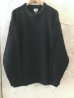 画像1: REVO/SHAGGY CREWNECK KNIT  BLACK (1)