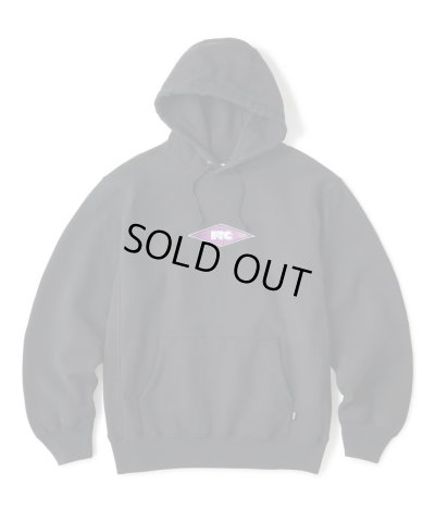 画像1: (再アップ)  FTC/DIAMOND LOGO PULLOVER HOODY  BLACK