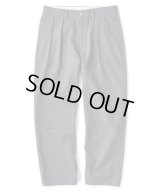 FTC/WOOL SLACKS PANT  CHARCOAL