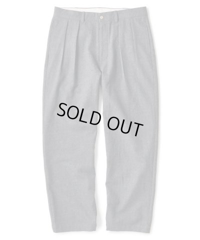 画像1: FTC/WOOL SLACKS PANT  CHARCOAL