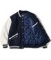 画像3: FTC/CLASSIC VARSITY JACKET  BLACK (3)