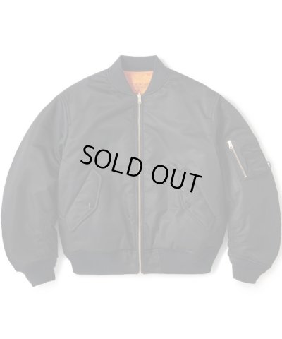 画像1: FTC/SPEC MA-1 JACKET  BLACK