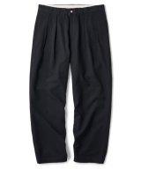 (SALE 25%OFF) FTC/WOOL SLACKS PANT  BLACK