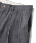 画像3: FTC/WOOL SLACKS PANT  BLACK (3)